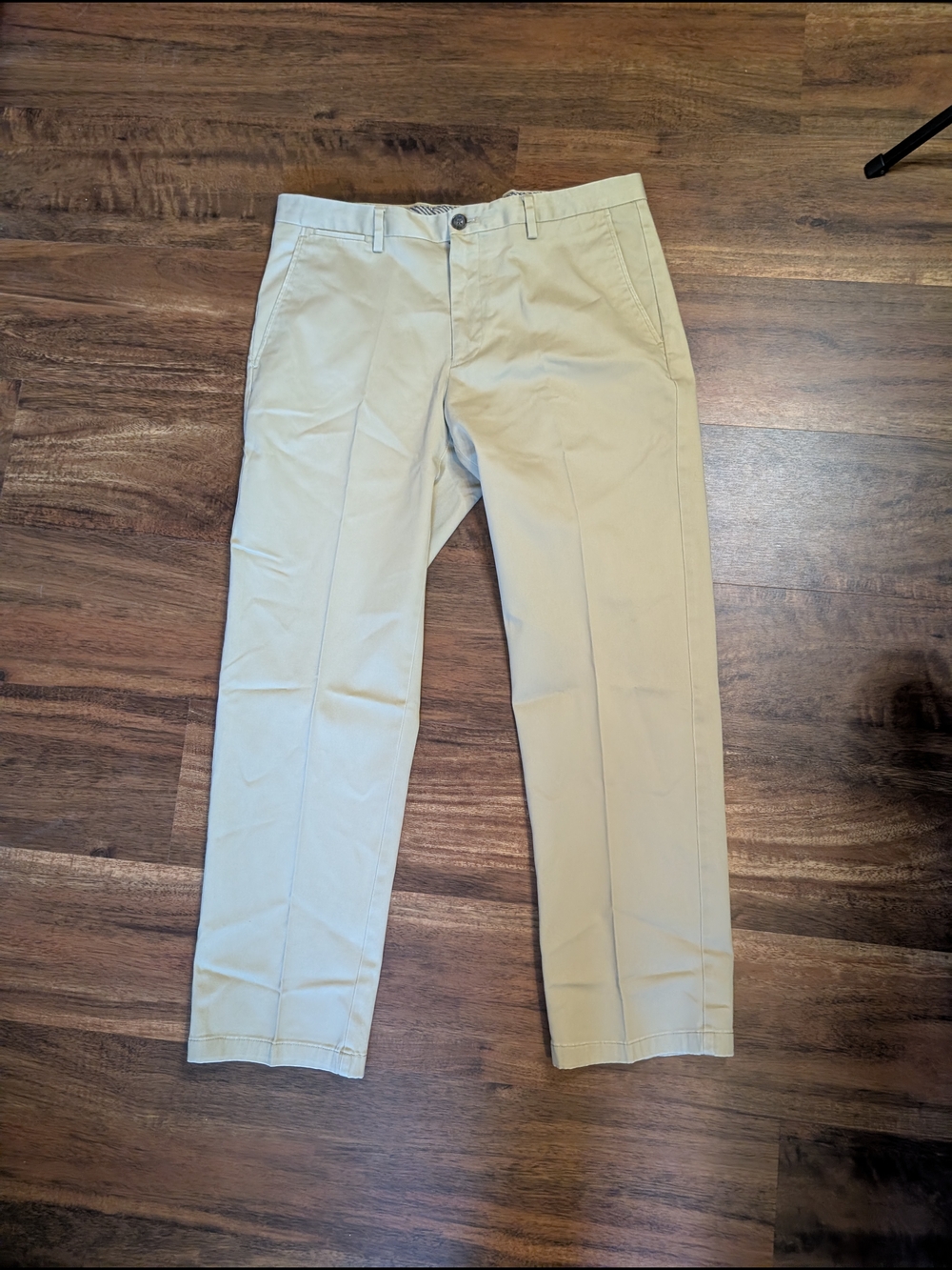 Men's Classic Beige Chino Pants